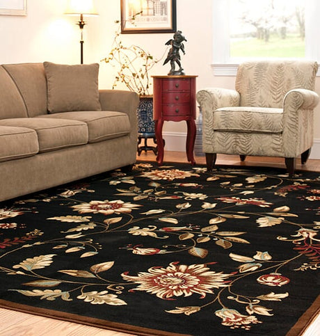Safavieh Lyndhurst Lnh552 - 9091 Black / Multi Rugs - Safavieh - lnh552 - 9091 - 3