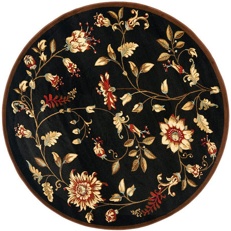 Safavieh Lyndhurst Lnh552 - 9091 Black / Multi Rugs - Safavieh - lnh552 - 9091 - 5r