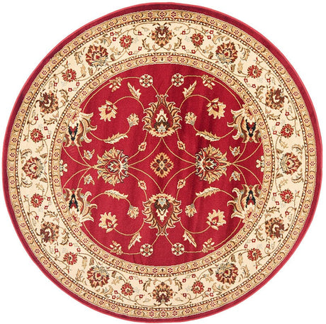 Safavieh Lyndhurst Lnh553 - 4012 Red / Ivory Rugs - Safavieh - lnh553 - 4012 - 5r