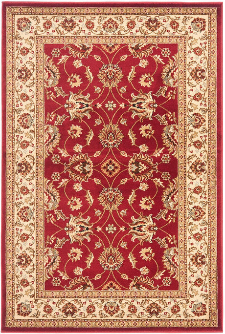 Safavieh Lyndhurst Lnh553 - 4012 Red / Ivory Rugs - Safavieh - lnh553 - 4012 - 5r