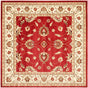Safavieh Lyndhurst Lnh553 - 4012 Red / Ivory Rugs - Safavieh - lnh553 - 4012 - 7sq