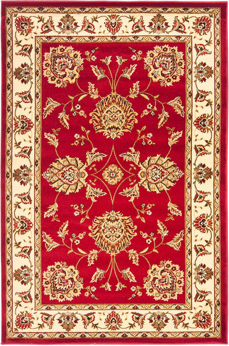 Safavieh Lyndhurst Lnh555 - 4012 Red / Ivory Rugs - Safavieh - lnh555 - 4012 - 5r