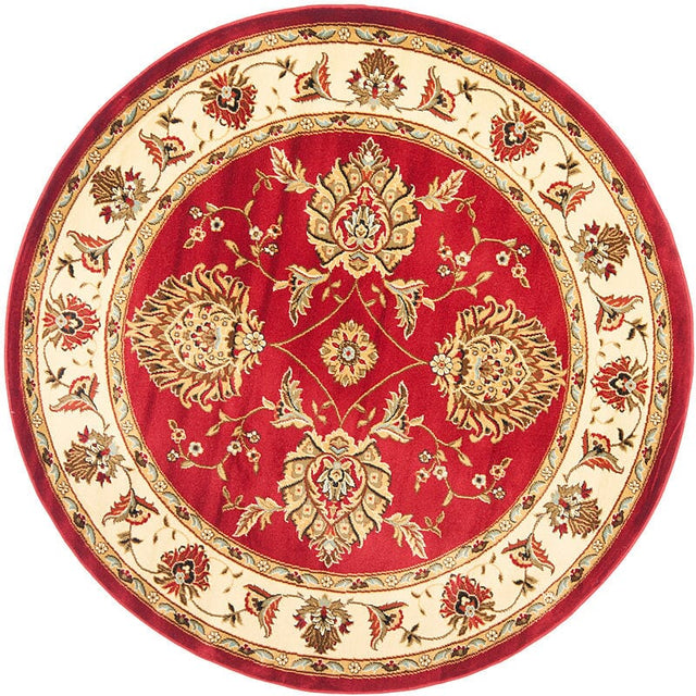 Safavieh Lyndhurst Lnh555 - 4012 Red / Ivory Rugs - Safavieh - lnh555 - 4012 - 5r