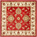 Safavieh Lyndhurst Lnh555 - 4012 Red / Ivory Rugs - Safavieh - lnh555 - 4012 - 7sq