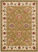 Safavieh Lyndhurst Lnh555 - 5212 Green / Ivory Rugs - Safavieh - lnh555 - 5212 - 5r
