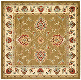 Safavieh Lyndhurst Lnh555 - 5212 Green / Ivory Rugs - Safavieh - lnh555 - 5212 - 7sq