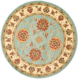 Safavieh Lyndhurst Lnh555 - 6512 Blue / Ivory Rugs - Safavieh - lnh555 - 6512 - 5r