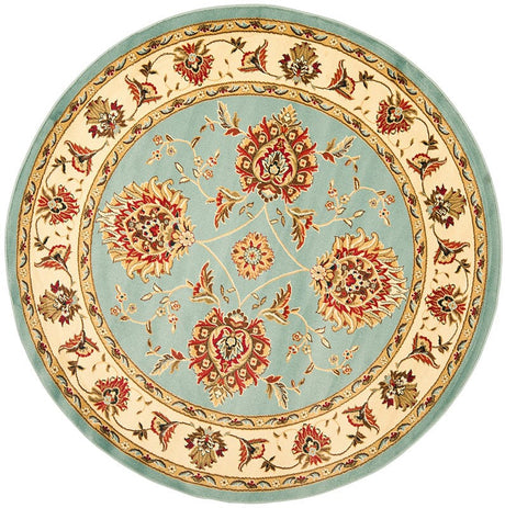 Safavieh Lyndhurst Lnh555 - 6512 Blue / Ivory Rugs - Safavieh - lnh555 - 6512 - 5r