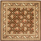 Safavieh Lyndhurst Lnh556 - 2525 Brown / Brown Rugs - Safavieh - lnh556 - 2525 - 7sq