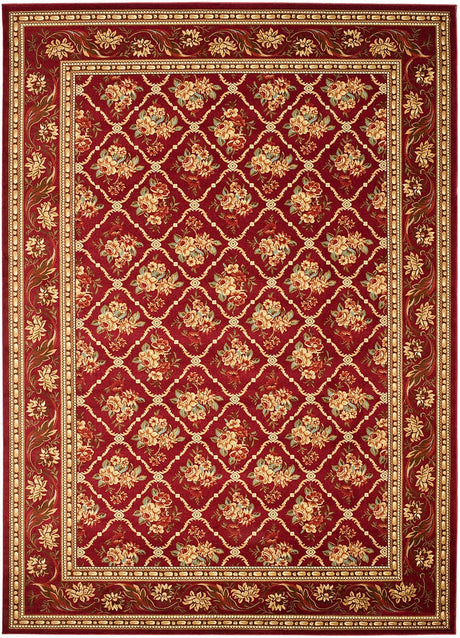 Safavieh Lyndhurst Lnh556 - 4040 Red / Red Rugs - Safavieh - lnh556 - 4040 - 5r