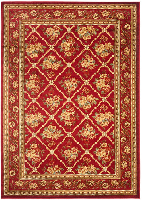 Safavieh Lyndhurst Lnh556 - 4040 Red / Red Rugs - Safavieh - lnh556 - 4040 - 7sq