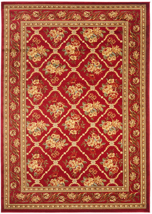 Safavieh Lyndhurst Lnh556 - 4040 Red / Red Rugs - Safavieh - lnh556 - 4040 - 7sq