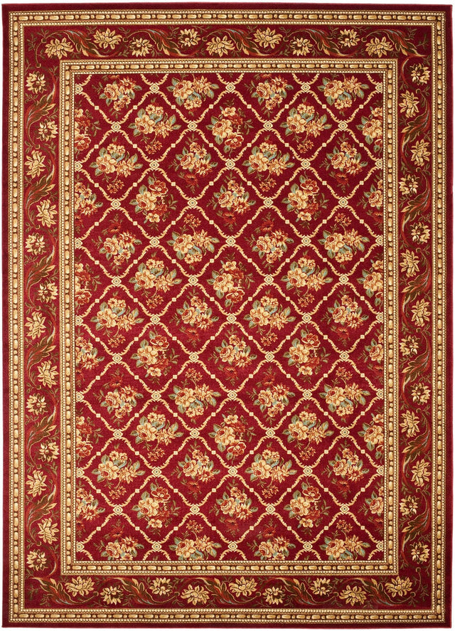 Safavieh Lyndhurst Lnh556 - 4040 Red / Red Rugs - Safavieh - lnh556 - 4040 - 7sq