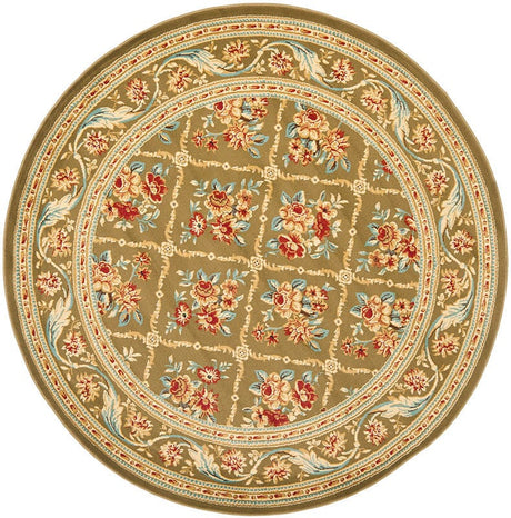 Safavieh Lyndhurst Lnh556 - 5252 Green / Green Rugs - Safavieh - lnh556 - 5252 - 5r