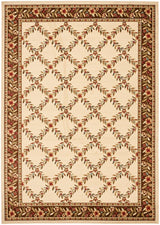 Safavieh Lyndhurst Lnh557 - 1225 Ivory / Brown Rugs - Safavieh - lnh557 - 1225 - 5r