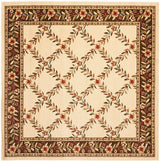 Safavieh Lyndhurst Lnh557 - 1225 Ivory / Brown Rugs - Safavieh - lnh557 - 1225 - 7sq