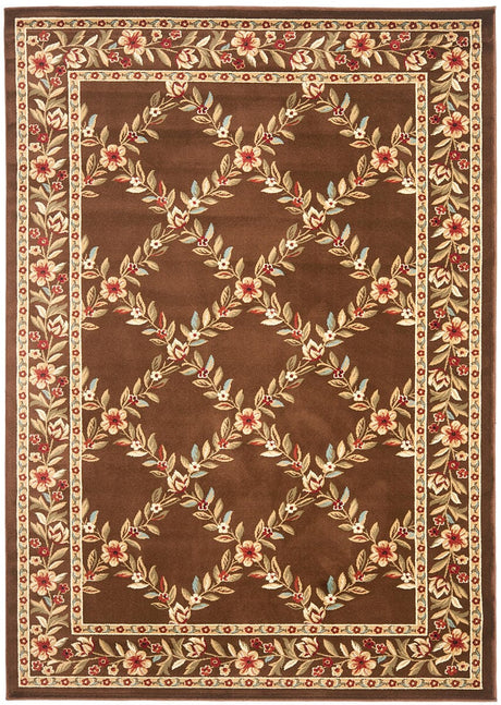 Safavieh Lyndhurst Lnh557 - 2525 Brown / Brown Rugs - Safavieh - lnh557 - 2525 - 3