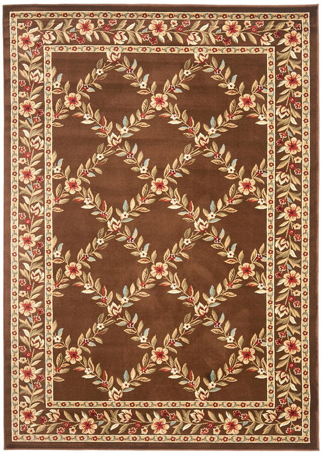 Safavieh Lyndhurst Lnh557 - 2525 Brown / Brown Rugs - Safavieh - lnh557 - 2525 - 3