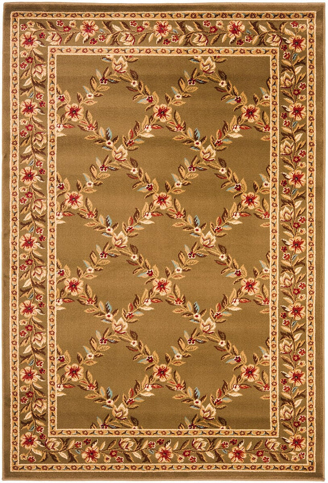 Safavieh Lyndhurst Lnh557 - 2525 Brown / Brown Rugs - Safavieh - lnh557 - 2525 - 5r