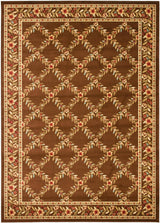 Safavieh Lyndhurst Lnh557 - 2525 Brown / Brown Rugs - Safavieh - lnh557 - 2525 - 7sq