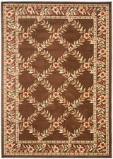 Safavieh Lyndhurst Lnh557 - 2525 Brown / Brown Rugs - Safavieh - lnh557 - 2525 - 7sq
