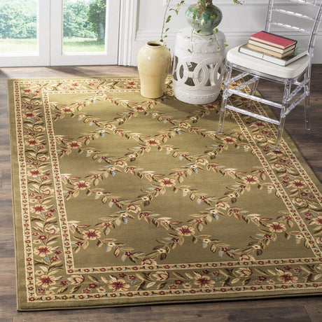 Safavieh Lyndhurst Lnh557 - 5252 Green / Green Rugs - Safavieh - lnh557 - 5252 - 3