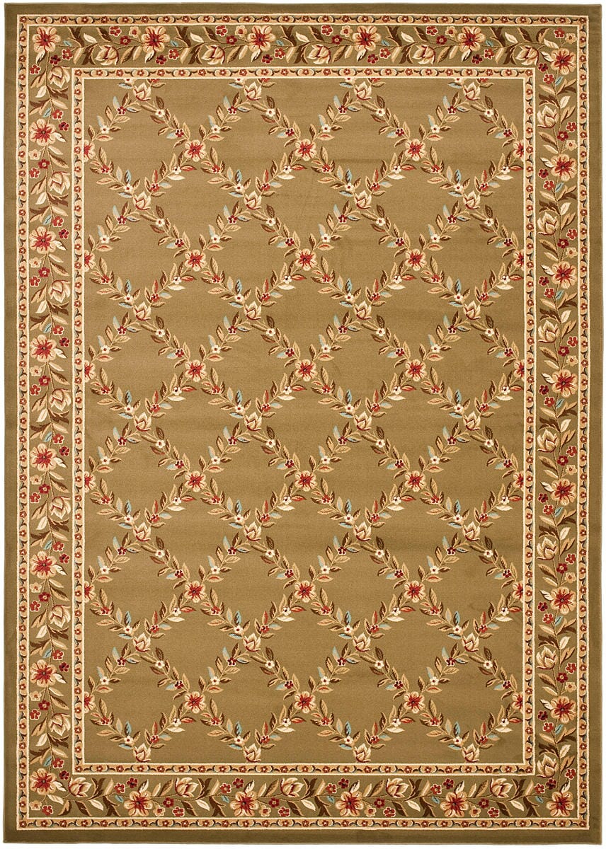Safavieh Lyndhurst Lnh557 - 5252 Green / Green Rugs - Safavieh - lnh557 - 5252 - 5r