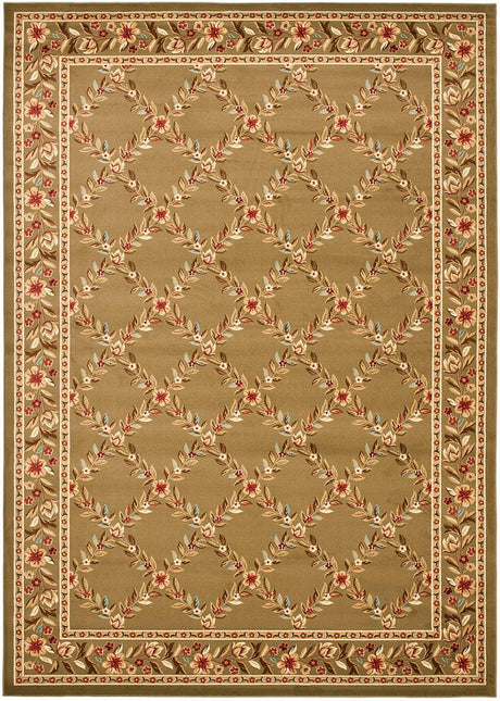 Safavieh Lyndhurst Lnh557 - 5252 Green / Green Rugs - Safavieh - lnh557 - 5252 - 5r