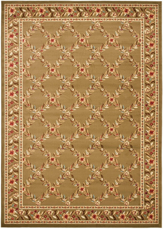 Safavieh Lyndhurst Lnh557 - 5252 Green / Green Rugs - Safavieh - lnh557 - 5252 - 5r