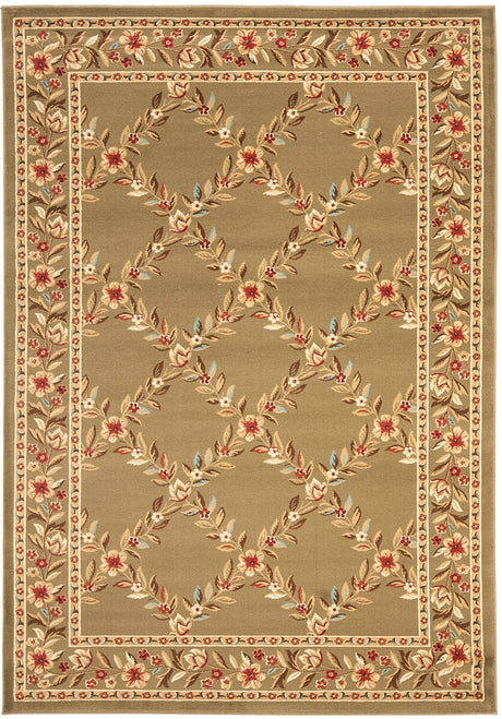 Safavieh Lyndhurst Lnh557 - 5252 Green / Green Rugs - Safavieh - lnh557 - 5252 - 7sq