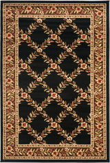 Safavieh Lyndhurst Lnh557 - 9025 Black / Brown Rugs - Safavieh - lnh557 - 9025 - 5r