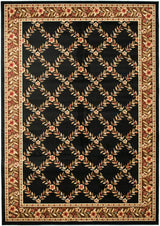Safavieh Lyndhurst Lnh557 - 9025 Black / Brown Rugs - Safavieh - lnh557 - 9025 - 5r