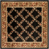 Safavieh Lyndhurst Lnh557 - 9025 Black / Brown Rugs - Safavieh - lnh557 - 9025 - 7sq