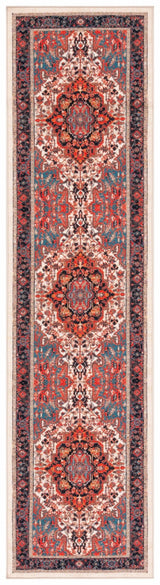 Safavieh Machine Washable Journey Jny107A Ivory/Red Rug - Safavieh - jny107a - 29