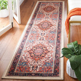Safavieh Machine Washable Journey Jny107A Ivory/Red Rug - Safavieh - jny107a - 7r