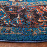 Safavieh Machine Washable Journey Jny107M Blue/Red Rug - Safavieh - jny107m - 4