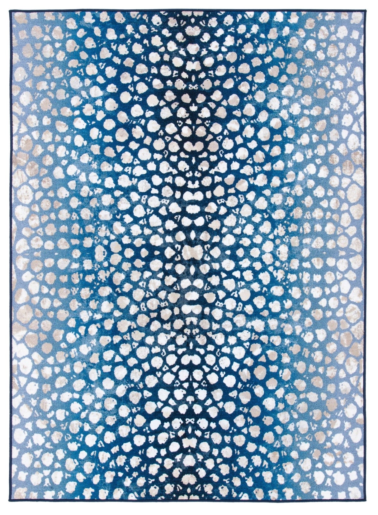Safavieh Machine Washable Journey Jny118N Navy/Beige Rug - Safavieh - jny118n - 4