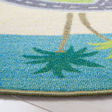Safavieh Machine Washable Kids Playhouse Kph202M Blue/Green Rug - Safavieh - kph202m - 3