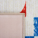 Safavieh Machine Washable Kids Playhouse Kph203A Ivory/Red Rug - Safavieh - kph203a - 5r