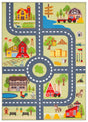 Safavieh Machine Washable Kids Playhouse Kph232Y Light Green/Dark Grey Rug - Safavieh - kph232y - 3