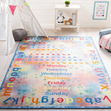 Safavieh Machine Washable Kids Playhouse Kph251M Blue/Orange Rug - Safavieh - kph251m - 3