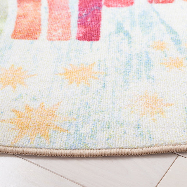 Safavieh Machine Washable Kids Playhouse Kph252M Blue/Ivory Rug - Safavieh - kph252m - 3