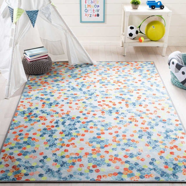 Safavieh Machine Washable Kids Playhouse Kph258A Ivory/Blue Rug - Safavieh - kph258a - 3