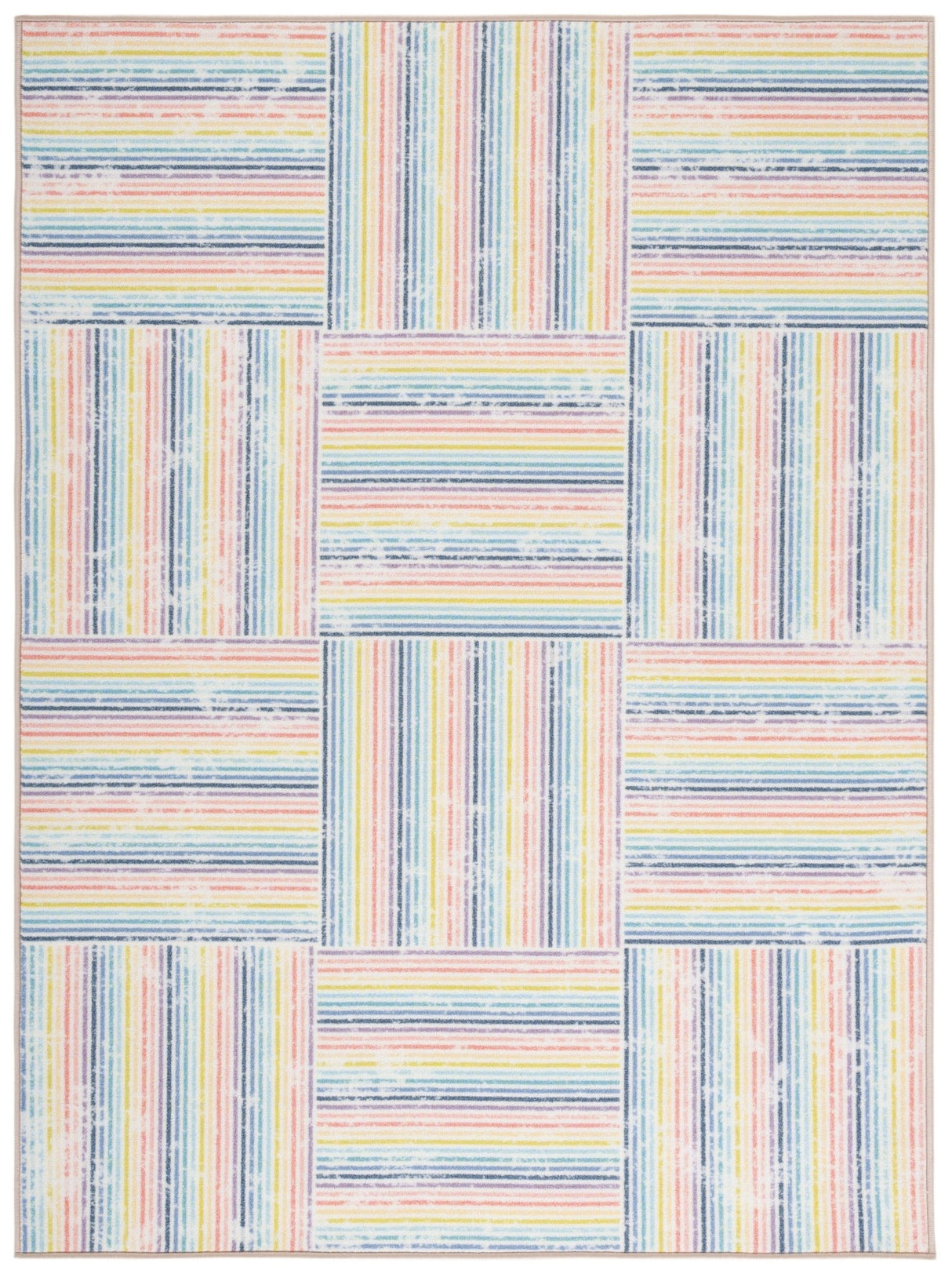 Safavieh Machine Washable Kids Playhouse Kph259A Ivory/Blue Rug - Safavieh - kph259a - 3