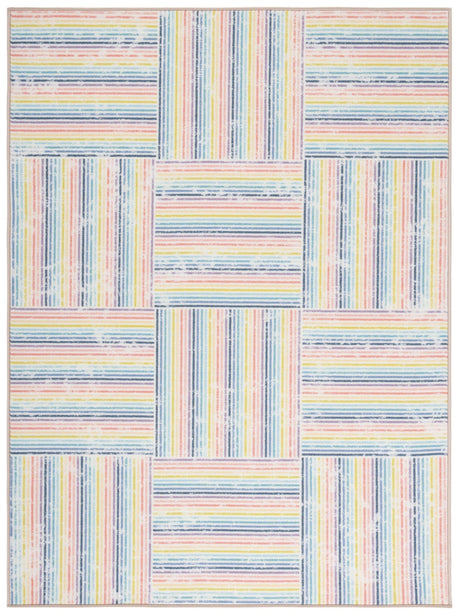 Safavieh Machine Washable Kids Playhouse Kph259A Ivory/Blue Rug - Safavieh - kph259a - 3