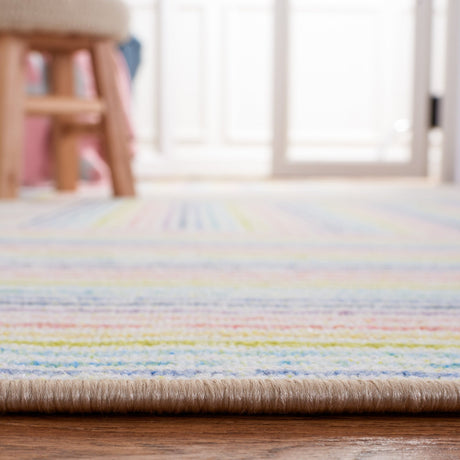 Safavieh Machine Washable Kids Playhouse Kph259A Ivory/Blue Rug - Safavieh - kph259a - 5r