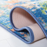 Safavieh Machine Washable Paint Brush Ptb157N Navy/Orange Rug - Safavieh - ptb157n - 28