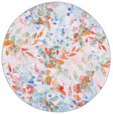 Safavieh Machine Washable Paint Brush Ptb158U Blush Pink/Green Rug - Safavieh - ptb158u - 28