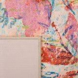 Safavieh Machine Washable Paint Brush Ptb159M Blue/Blush Pink Rug - Safavieh - ptb159m - 28