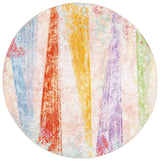 Safavieh Machine Washable Paint Brush Ptb173U Pink/Blue Rug - Safavieh - ptb173u - 28